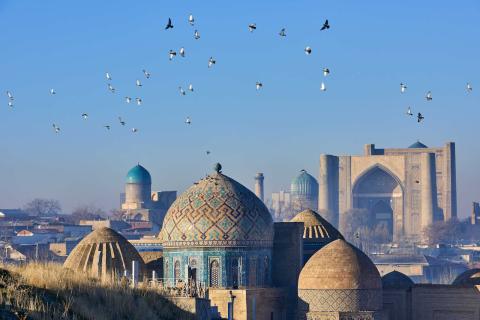 Shah-i-Zinda necropolis in Samarkand, Uzbekistan (Getty Images)